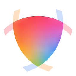Venny's logo–three translucent arcs, yellow, red and green, overlapping to form a colorful center of a Venn diagram with 'Venny' written in a sans-serif font to its right